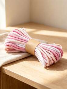 1/3/6/12pcs Approx. 10m 3mm Core Cotton Multi-Color Braided Rope Decorative Accessories, Handmade DIY Cotton Rope Crafts, Keychain Accessories - Braided Rope - View 16