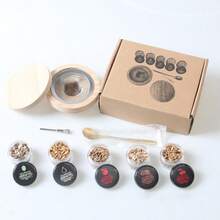 Cocktail Smoker Kit, Suitable For Making A Variety Of Flavors Of Cocktails: Perfect Gift For Whiskey Lovers And Cooking Enthusiasts (5-Box Set) - A - View 1