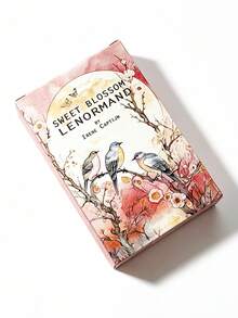 1 Box Sweet Blossom Lenormand, 38 Cards Floral Theme Divination Set, Dreamy Spiritual Healing Gift,Suitable For Both Beginners And Enthusiasts. - Multicolor - View 13