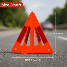 Warning Triangle Reflective Sign - Warning Triangle - View 4