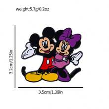 Creative Fashion Disney Cartoon Mickey Mouse, Pluto And Donald Duck Enamel Pin Metal Badge, Suitable For Clothing, Backpack Decoration, Gift For Friends - one-size - View 16