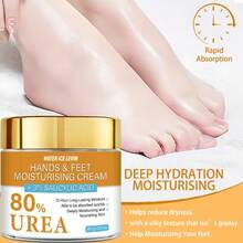 80% Urea Hand & Foot Moisturizing Cream, Long-Lasting Hydration, Suitable For Dry And Cracked Feet And Heels, Nourishes Dry Feet And Heels, Prevents Foot Cracking, Makes Feet Smooth And Soft, Moisturizes And Nourishes Feet - Fragrant - View 6
