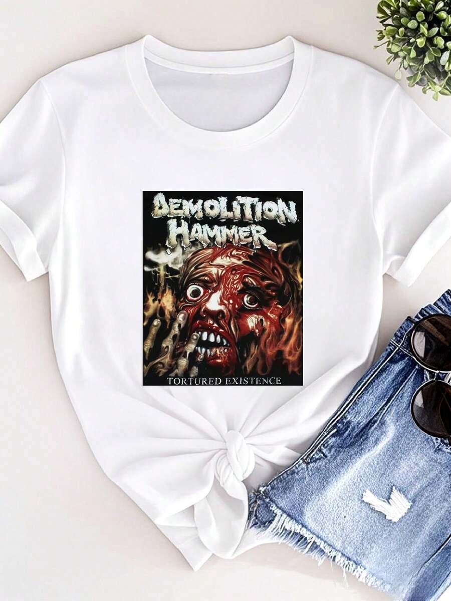 Women T-Shirts - White - View 1