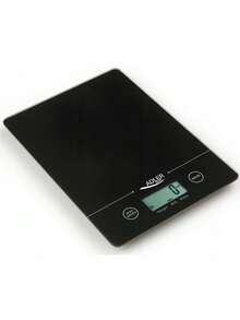 Adler Kitchen Scale, Digital Food Scale, Flat Platform Scale - 5kg Capacity, 1g Accuracy, Water/Milk Volume Calculator, Hanging Hole, LCD Display, Black - Kitchen scales - View 2