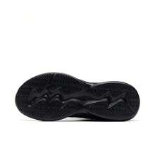 XTEP Men's New Versatile Retro Dad Lightweight Breathable Minimalist Casual Shoes - Black - View 5
