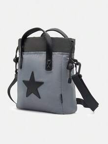 Converse Unisex Chuck Taylor SEASONAL Outdoor Sports Shoulder Bag UA5953-G6M - Grey - View 2