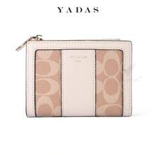 YADAS Fashion New Wholesale Oval Print Vintage Pattern 80% Off Stackable Foreign Trade Coin Purse Women's Wallet - D2001-d014 Apricot - View 7