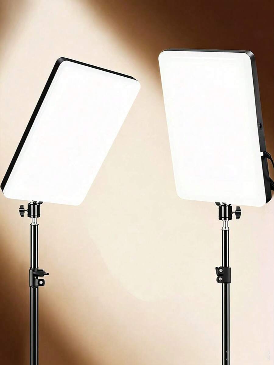 1pc 10-Inch Tablet Selfie Ring Light With Adjustable Tripod Stand And Color Temperature, Suitable For Live Streaming Lighting, Outdoor Photography Lighting
