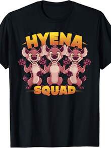 Hyena Squad TShirt For Hyena Lover Shirt  Cool Hyena T-Shirt - 款式 - 查看 1