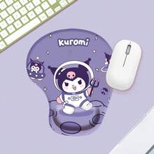 SANRIO Hello Kitty, Kuromi, My Melody, Cinnamoroll Wrist Rest Mouse Pad - 1 buah Alas Mouse Komputer Ergonomis Kartun Lucu dengan Bantalan Lembut, Sempurna untuk Mouse Komputer, Hadiah Luar Biasa untuk Keluarga dan Teman - View 10