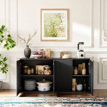 Storage Cabinets - Black - View 7