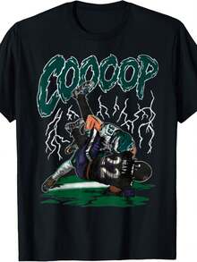 Vintage  Tee Graphic Dejean 90's Style T-Shirt Unisex T-Shirt - 款式 - 查看 1