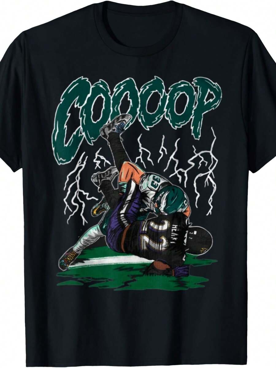 Vintage  Tee Graphic Dejean 90's Style T-Shirt Unisex T-Shirt - 款式 - 查看 1