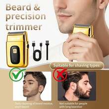 Beard & Mustache Trimmers - Black - View 6