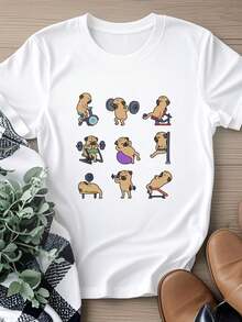 Women T-Shirts - 白色 - 查看 1