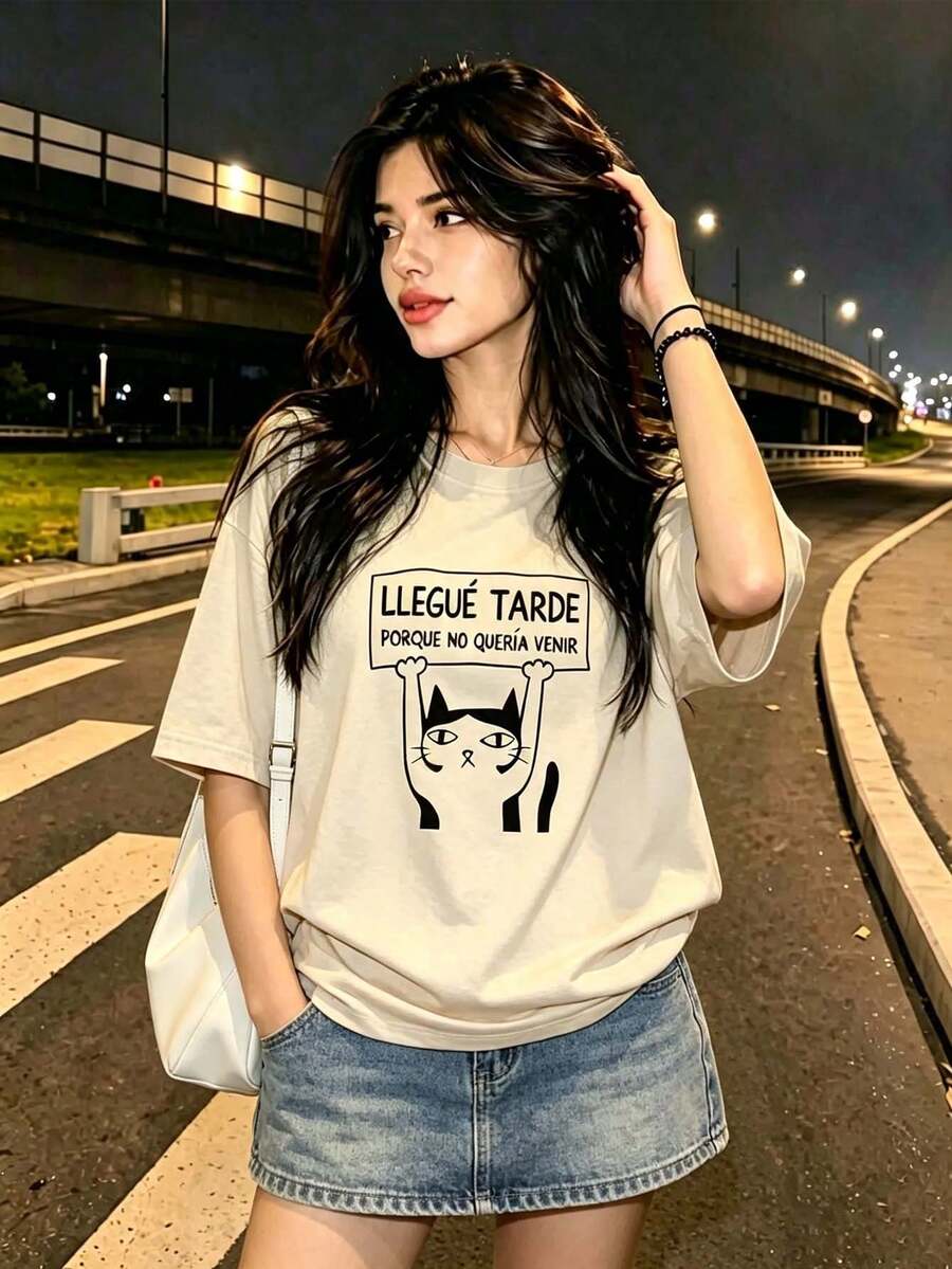 Women T-Shirts - Apricot - View 1