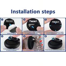 2 miếng ốp bảo vệ cho Airtag, khóa ghim ẩn, bảo vệ toàn diện, chất liệu silicone mềm, phù hợp cho túi xách, quần áo và thú cưng - Xem 5