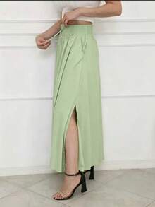 Women Skirts - 綠酪梨 - 查看 4