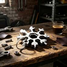 Octagonal Hex Wrench Tool, Made Of High Carbon Steel, With Keychain - Multifunctional - View 8