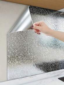 Aluminum Foil Waterproof Cabinet Liner, Oil-Proof Moisture-Proof Self-Adhesive Shelf Sticker, Heat-Resistant Heavy Duty Drawer Liner, Suitable For Kitchen Sink And Countertop - View 8
