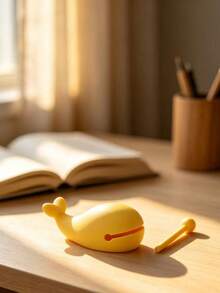 3D Printed Small Whale Xylophone Ornament, Cute Whale Percussion Toy, Creative Desktop Healing Decor, Stress Relief Small Object - Little Whale Xylophone Ornament - View 2