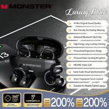 Monster MQT69 Ear-Clip Open-Ear Wireless Bluetooth Earbuds, Ringan dan Nyaman Dipakai, Kontrol Sentuh, Mode Gaming Latensi Rendah, Peredam Kebisingan Panggilan ENC untuk Kebugaran dan Penggunaan Sehari-hari - View 15