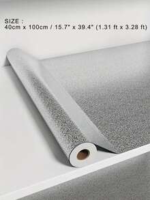 Aluminum Foil Waterproof Cabinet Liner, Oil-Proof Moisture-Proof Self-Adhesive Shelf Sticker, Heat-Resistant Heavy Duty Drawer Liner, Suitable For Kitchen Sink And Countertop - View 12