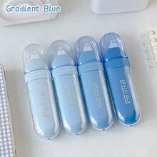 4pcs Gradient Invisible Correction Tape, High‑Capacity Off‑White Correction Roller, Aesthetic Student Stationery, For Back To School, Homework - Multicolor - View 11