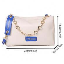 Bolso bandolera de moda, bolso de hombro multifuncional, bolso de mano cuadrado mini para mujer, uso diario sencillo, muy adecuado para viajes de negocios y entusiastas de las compras. - multicolor - Ver 4