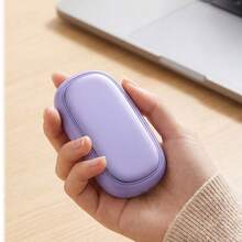 2pcs Rechargeable Hand Warmers, Reusable Magnetic Hand Heater With Digital Display, 3s Fast Heating, Portable Pocket Hand Warmer, Essential Winter Accessory For Outdoor Camping And Hunting, Halloween And Christmas Gift - 2 packs - View 9