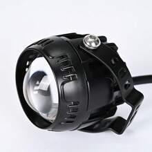 Universal Off-Road LED Light – Yellow/White High/Low Beam Switchable With Strobe & Red Eye, External Spot/Fog/Auxiliary/Work Light For Car & Motorcycle - 2pcs Led Light - View 11