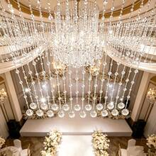 Handmade Product With Hook, Transparent Acrylic Crystal Decorative Hanging Ornament, Suitable For Home, Living Room, Bedroom And Entrance, Party And Holiday Atmosphere Decoration - Beaded Door Curtain - View 6
