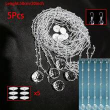 Handmade Product With Hook, Transparent Acrylic Crystal Decorative Hanging Ornament, Suitable For Home, Living Room, Bedroom And Entrance, Party And Holiday Atmosphere Decoration - Beaded Door Curtain - View 8