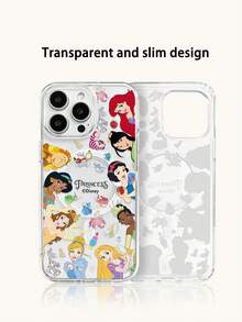 Miniso XDisney 手機殼，支援無線磁吸充電，柔軟橡膠材質，相容 iPhone 18 Duo 18 Pro 18 Pro Max，防滑、防摔、防指紋，節日禮物，相容 Apple 17 17 Air 17 Pro 17 Pro Max 11 12 13 14 15 16 Pro 16 Pro Max 14 Plus 15 Plus 16 Plus 16 Pro 16 Pro Max，相容 S22、S23、S24 Plus、S25、Samsung S26 Ultra，萬聖節節日禮物 - 無色 - 查看 2