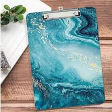 1 buah, Binder Akrilik A4 - Motif Sapi Hitam Putih, Dengan Papan Tulis Klip, Penyimpanan Dokumen Multifungsi, Cocok Untuk Kantor, Sekolah, Rapat, dan Skenario Lainnya, Tidak Membutuhkan Daya Listrik - MultiWarna - View 3