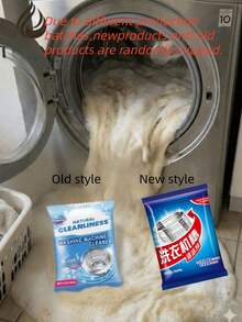 Washing Machine Cleaning Tablets - Deep Descaling And Deodorizing For Front-Load And Top-Load Washers | Powerful Removal Of Limescale And Dirt In Hard Water Areas | Cleans Drum, Tub, Pump, Filter And Rubber Seal | Deodorizing Cleaning Product - Powdery - View 5
