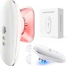 ALUSHEE 5-In-1 Body Shaping Device - Massager, Smart Microcurrent Red & Blue Light Massager With Heating Function, Anti-Cellulite Massage Tool 1400mAh For Face, Abdomen, Arms And Legs Skin Firming - White - View 8