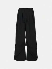 Adidas Women's W CT 3S OH C PT Woven Long Pants KU7997 - Black - View 1