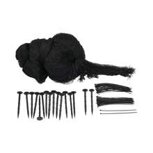 SENDERPICK Bird Netting 1-Inch Mesh Garden Netting Bird Netting For Garden Protection(98.43*49.21ft) - Black - View 2