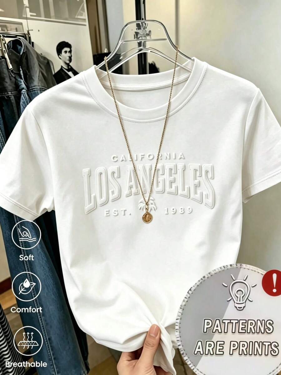 Women T-Shirts - White - View 1