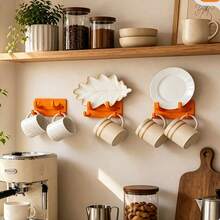 Multifunctional Wall-Mounted Tool Hooks PP Waterproof Rust-Proof Garage Garden Storage Rack Thickened Upper And Lower Hanging Rack Shovel Hammer Cup Kitchen Storage Hooks - View 4