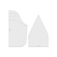 2Pcs Bento Bag Sewing Template, DIY Portable Household Appliance Handbag Quilting Template Made Of Durable Clear PET Material, DIY Fabric Sewing Cutting Tool For Sewing Projects - Classic - View 10