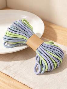 1/3/6/12pcs Approx. 10m 3mm Core Cotton Multi-Color Braided Rope Decorative Accessories, Handmade DIY Cotton Rope Crafts, Keychain Accessories - Braided Rope - View 21