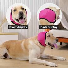 Pet Ear Protector Headgear Adjustable Pet Headgear Suitable For Thunderstorm Fireworks Travel Outdoor Use Comfortable Wear Fit For Small And Medium Dogs - Multicolor - View 2