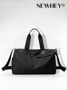 NEWHEY Men's Waterproof Handbag With Separate Shoe Compartment, Large Capacity Shoulder/Crossbody Bag - Multicolor - View 1
