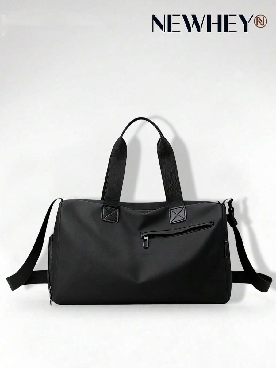 NEWHEY Men's Waterproof Handbag With Separate Shoe Compartment, Large Capacity Shoulder/Crossbody Bag - Multicolor - View 1