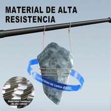 ZFULVO Barras de armario para colgar ropa, Negro43-71cm ajustables sin escalonamientos, de metal resistente de 1, 3 pulgadas de diámetro, para guardarropas, baños, ventanas y lavandería - Multicolor - Ver 5