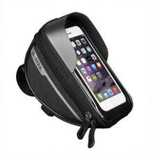 Mountain Bike Bag Touchscreen Handlebar Phone Holder Bag Bicycle Bag Bicycle Phone Storage Bag Cycling Accessories - Multicolor - View 8