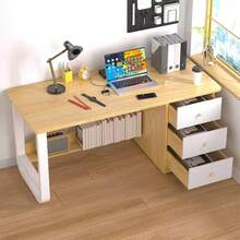 Office Desk - Oak - View 4
