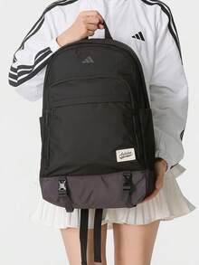 Adidas Unisex UNI N C BP Large Capacity Casual Comfortable Laptop Backpack Dimensions: Approx. 46*31*19cm - Black - View 5